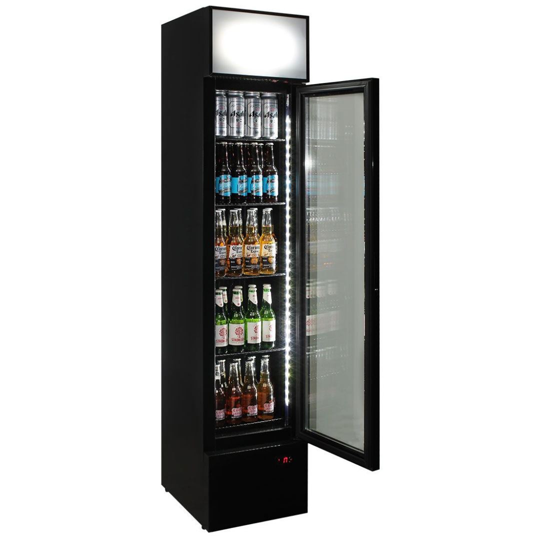 Slim Jim Senior Branded Police Box 130LT Upright Bar Fridge Refrigerators 
