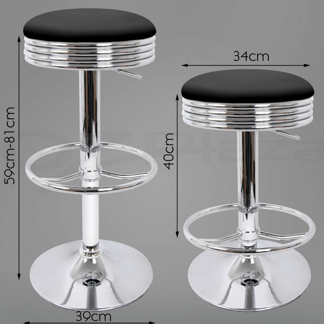 Harley Davidson Shield Table & 2 Stool Package Retro Bar Stools 