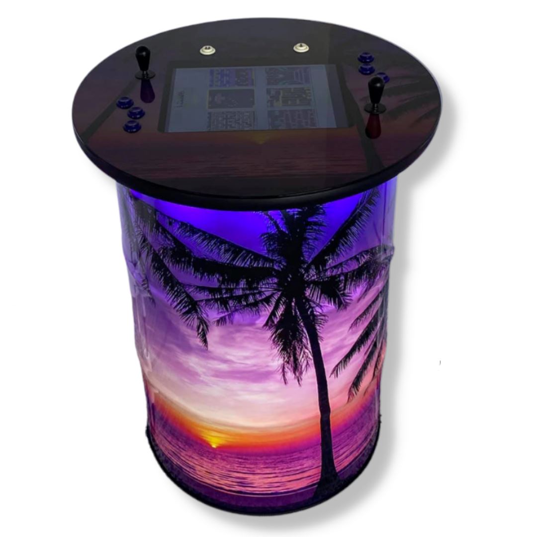 Custom Artwork Drum Arcade Machine Video Game Arcade Cabinets 