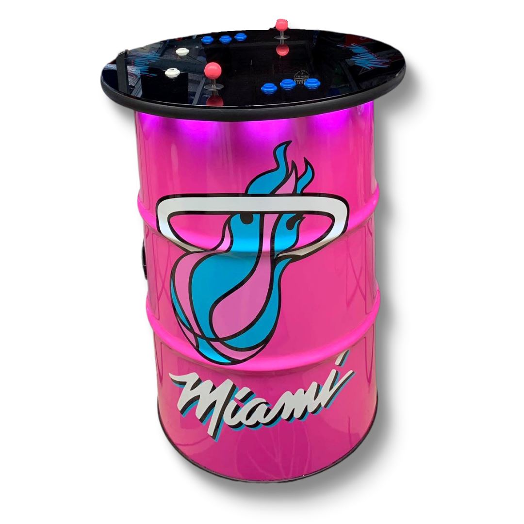 Custom Artwork Drum Arcade Machine Video Game Arcade Cabinets 