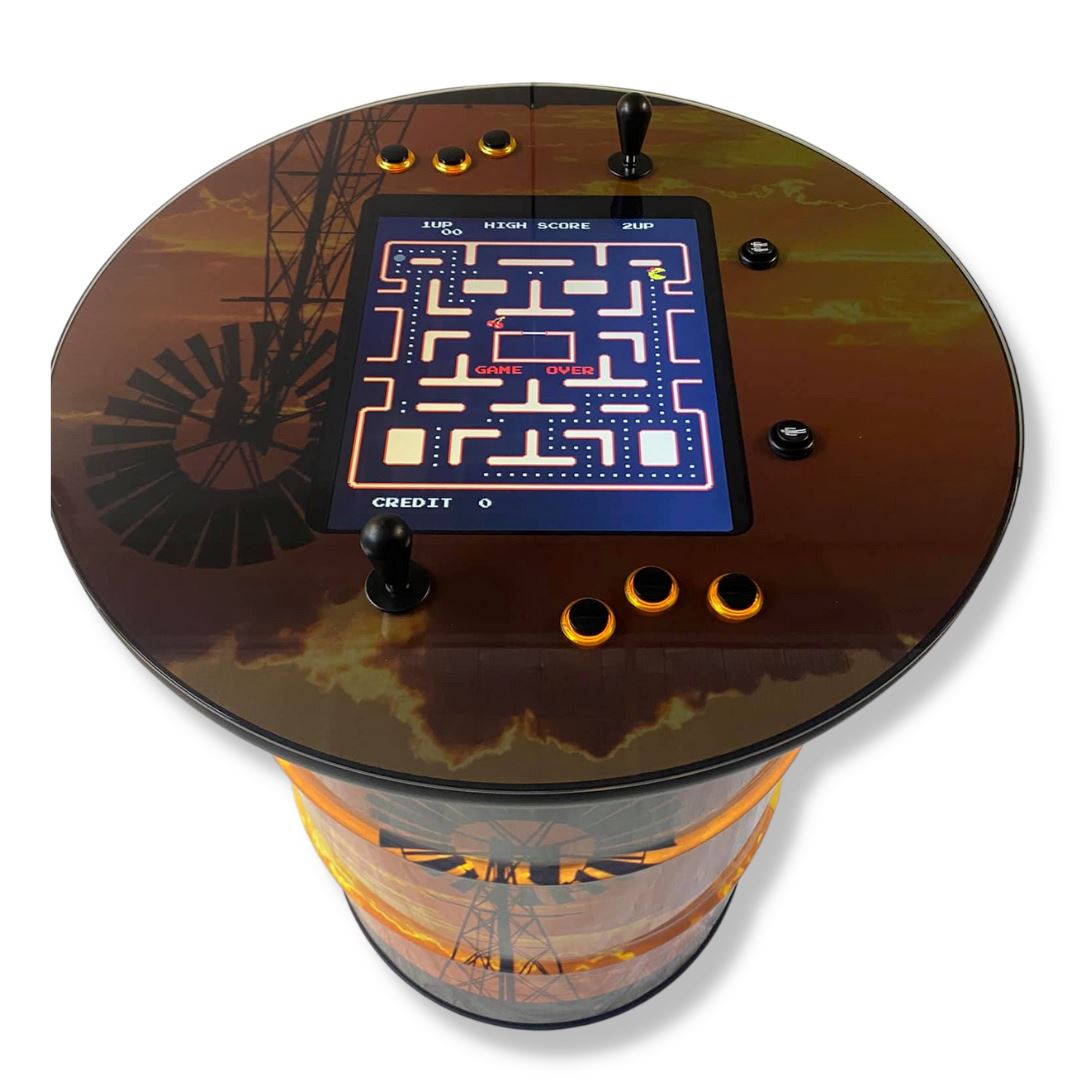 Custom Artwork Drum Arcade Machine Video Game Arcade Cabinets 