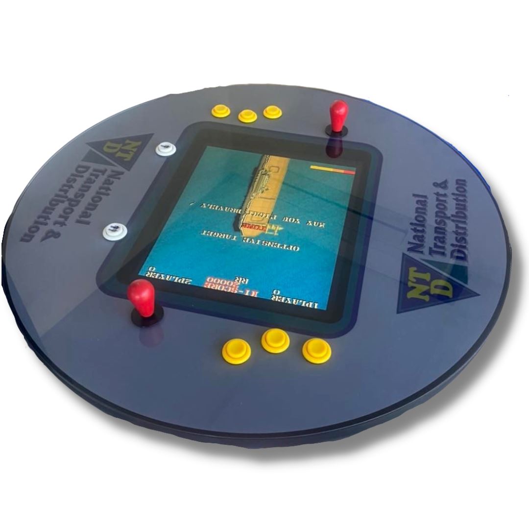 Custom Artwork Drum Arcade Machine Arcade Barrel 