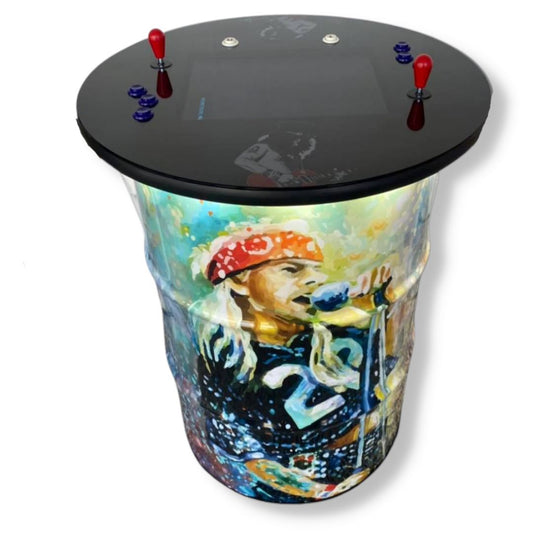 Guns N Roses Custom Drum Arcade Machine Video Game Arcade Cabinets 