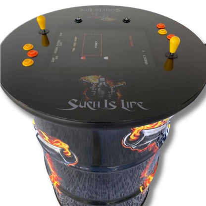 Ned Kelly Custom Drum Arcade Machine Arcade Barrel 
