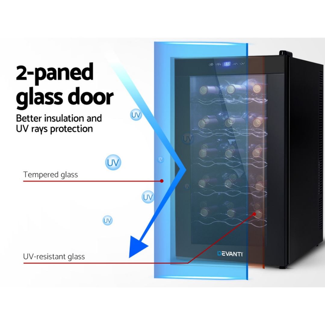 Avaris 18 Bottles Wine Cooler Refridgerators 
