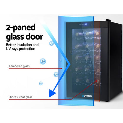 Avaris 18 Bottles Wine Cooler Refridgerators 