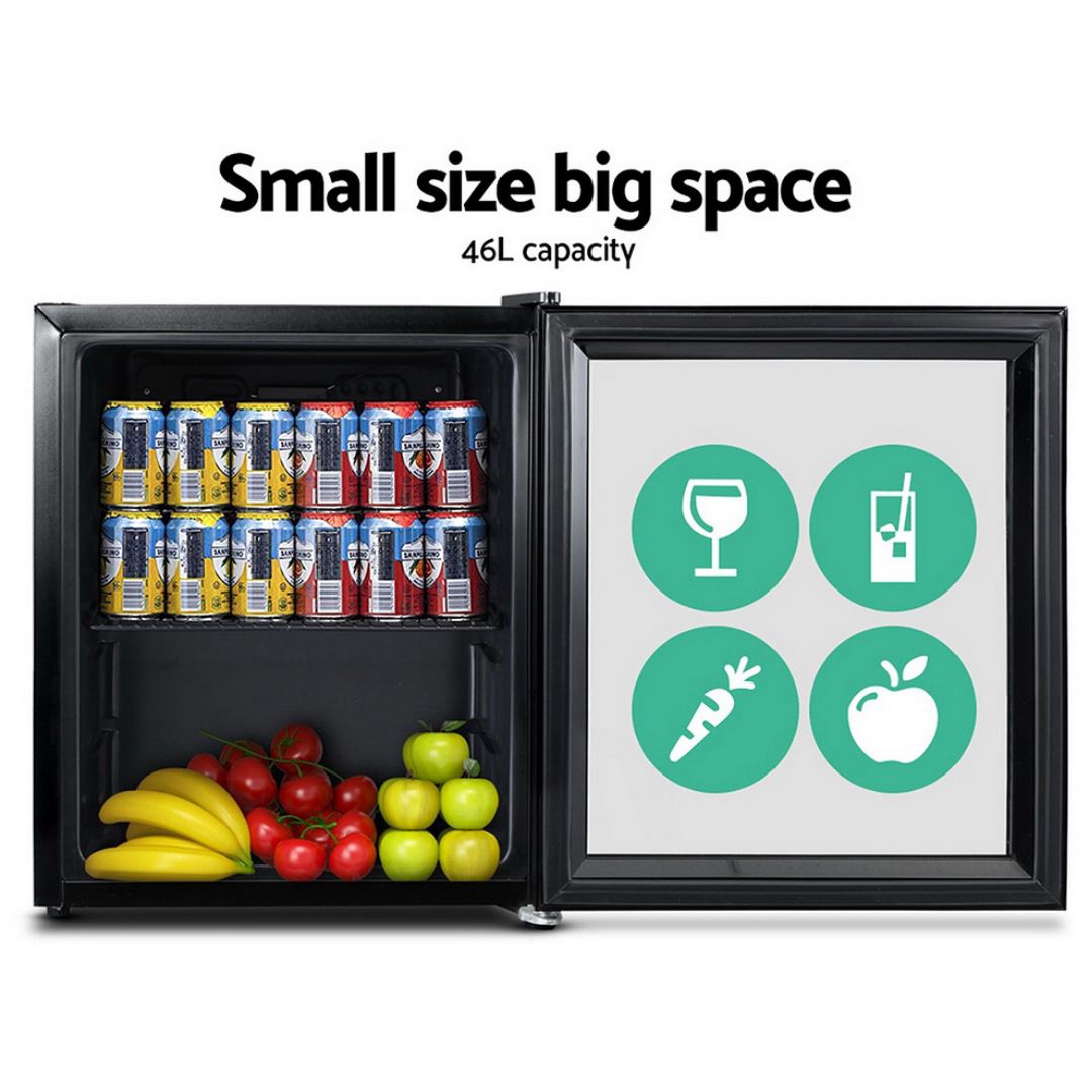 Luxor Mini Countertop Fridge / Freezer 46L Refridgerators 