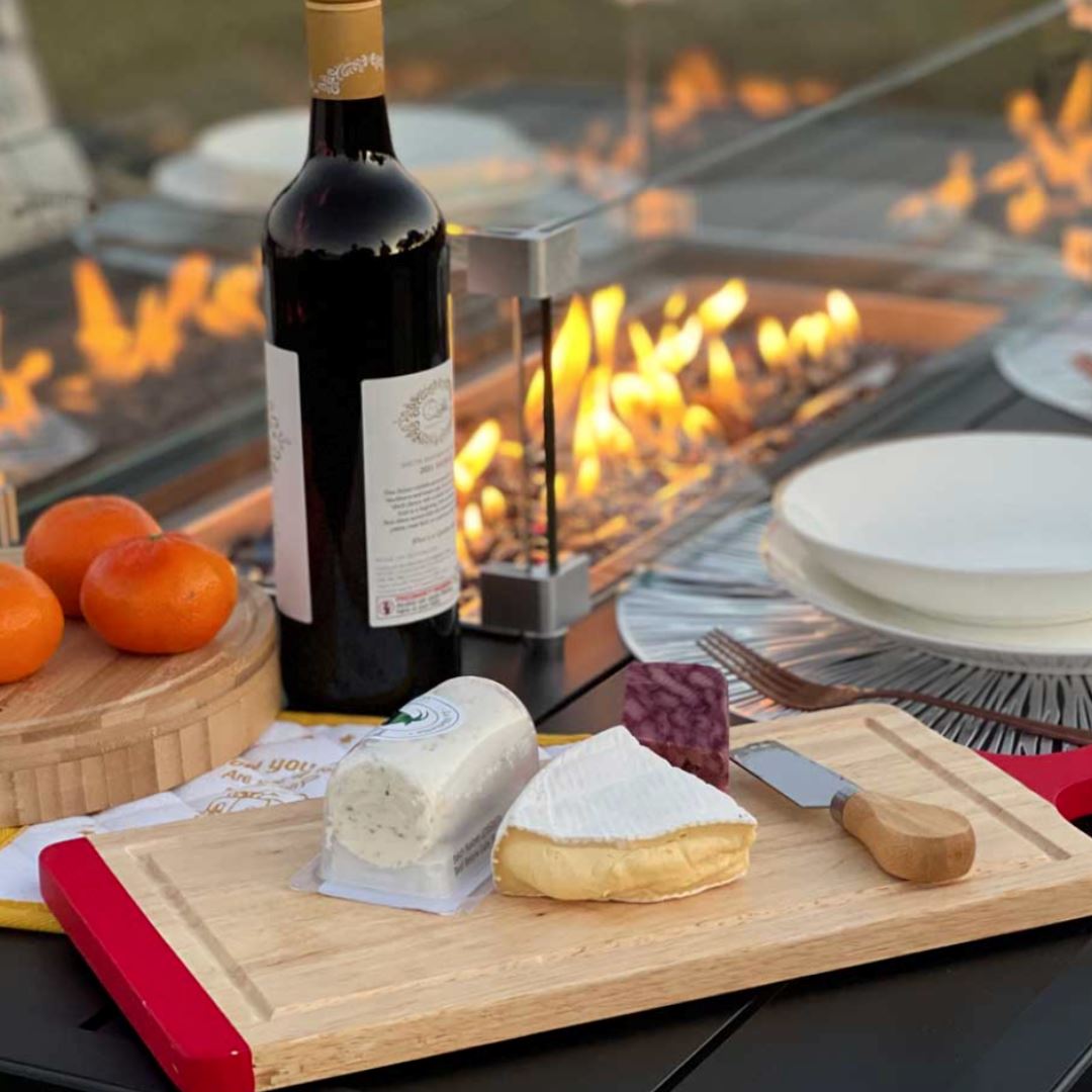 Jeremiah Table Gas Fire Pit BBQ & Fire Pits 