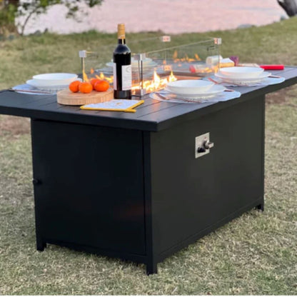 Jeremiah Table Gas Fire Pit BBQ & Fire Pits 