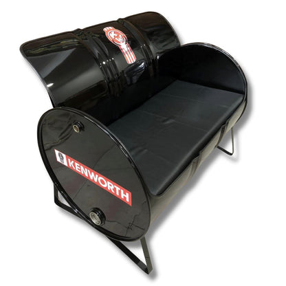 Kenworth Drum Bench Seat Drum Barrel Without Coffee Table 