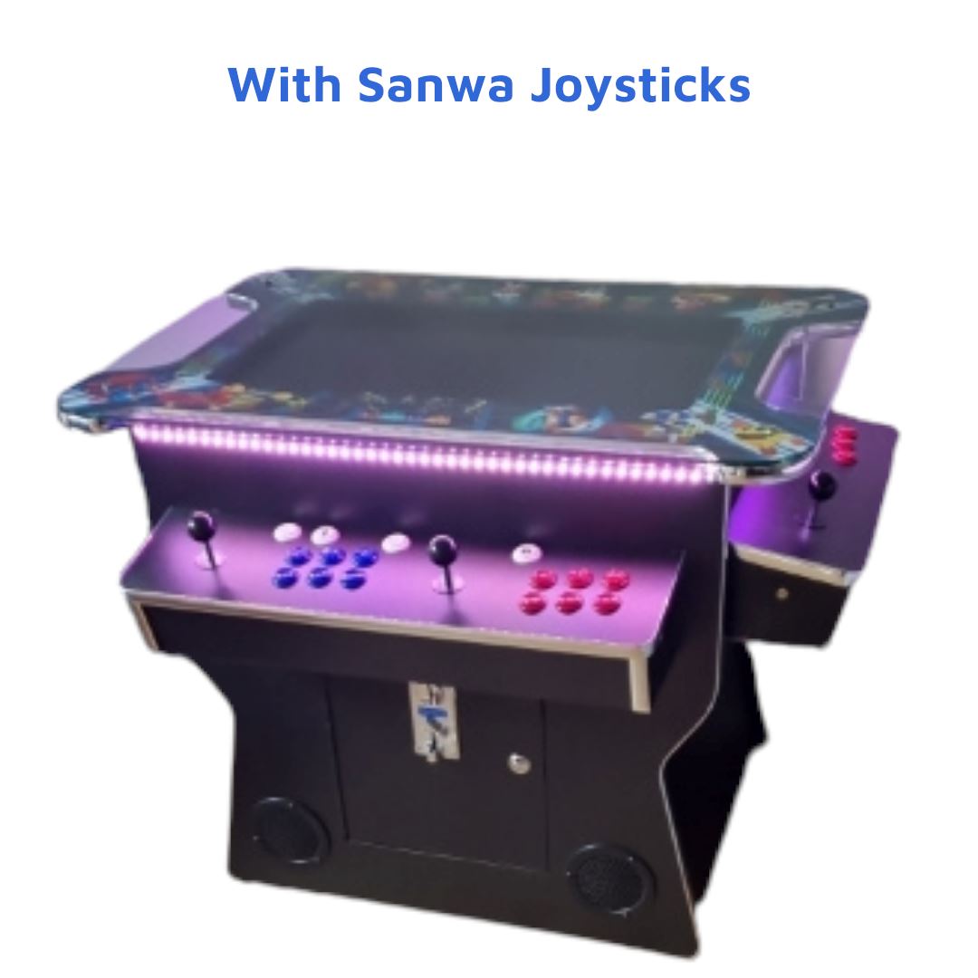 Tilt Cocktail Arcade Machine With 3500 Games Video Game Arcade Cabinets 