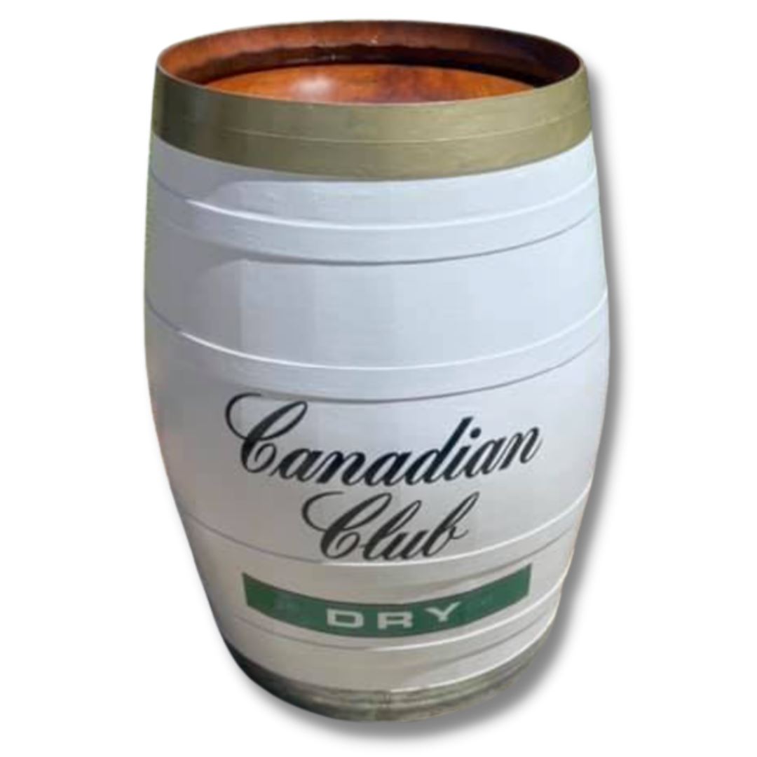 Canadian Club Branded Wine Barrel Wine Barrel 