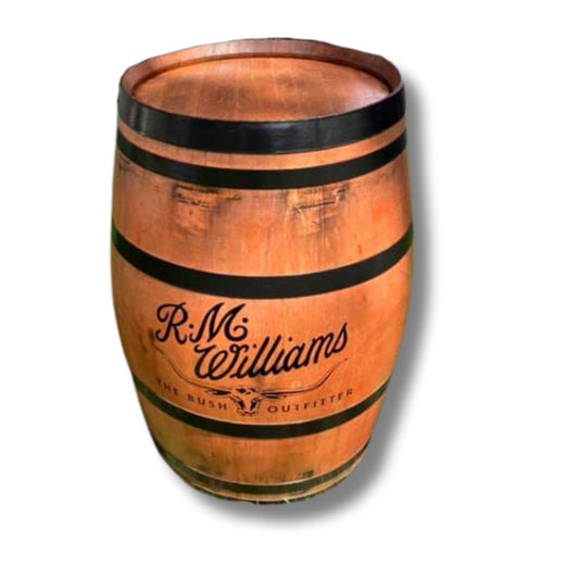 RM Williams Branded Wine Barrel Wine Barrel 