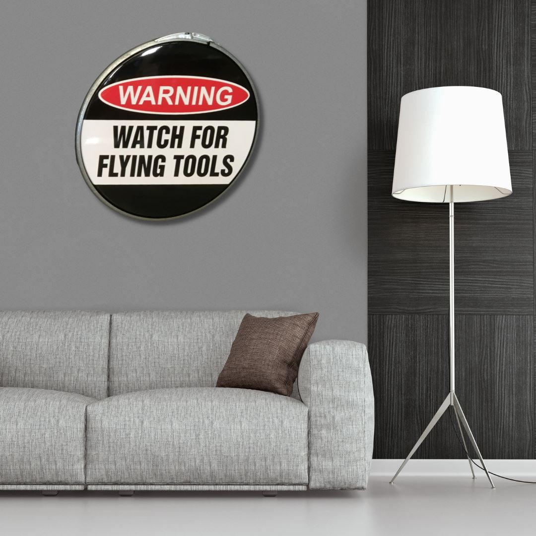 Flying Tools Drum Lid Sign sign 