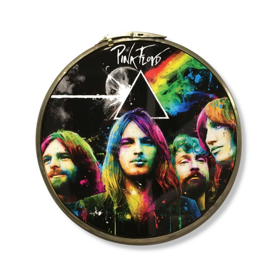 Hand Made Custom Pink Floyd Drum Lid Furniture 