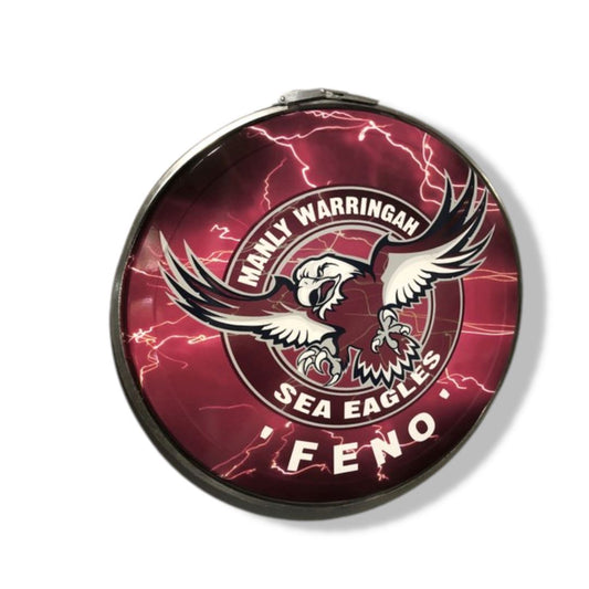 Sea Eagles Drum Lid Sign Furniture 