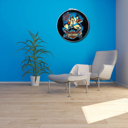 Custom Harley Drum Lid Furniture 