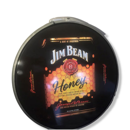 Hand Made Custom Jim Beam JB Drum Lid Furniture JB Honey 