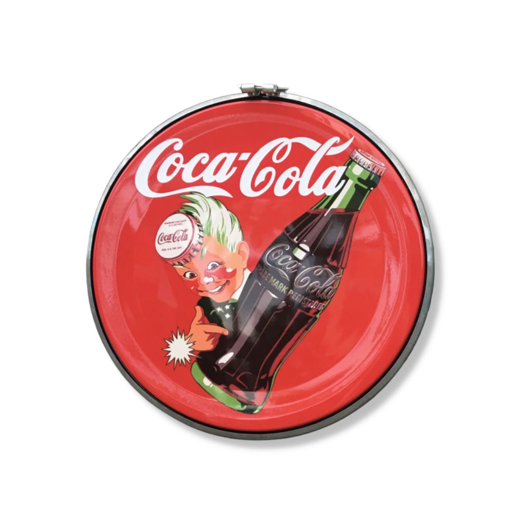 Hand Made Custom Coke Drum Lid in Red or Black Furniture Red 