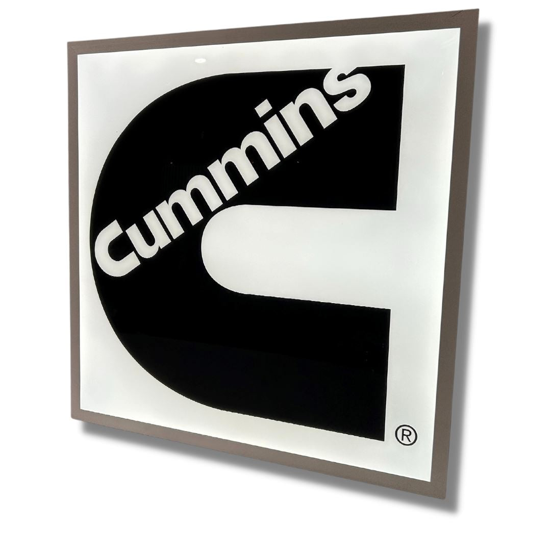 Light Up Cummins Sign Light Up Signs 