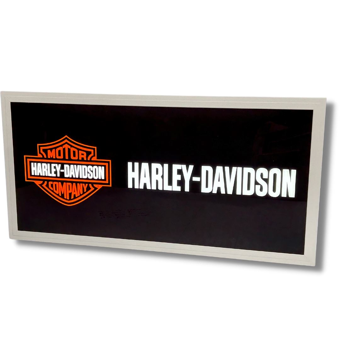Light Up Harley Shield Sign Light Up Signs 