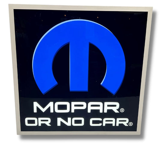 Light Up Mopar Sign Light Up Signs 
