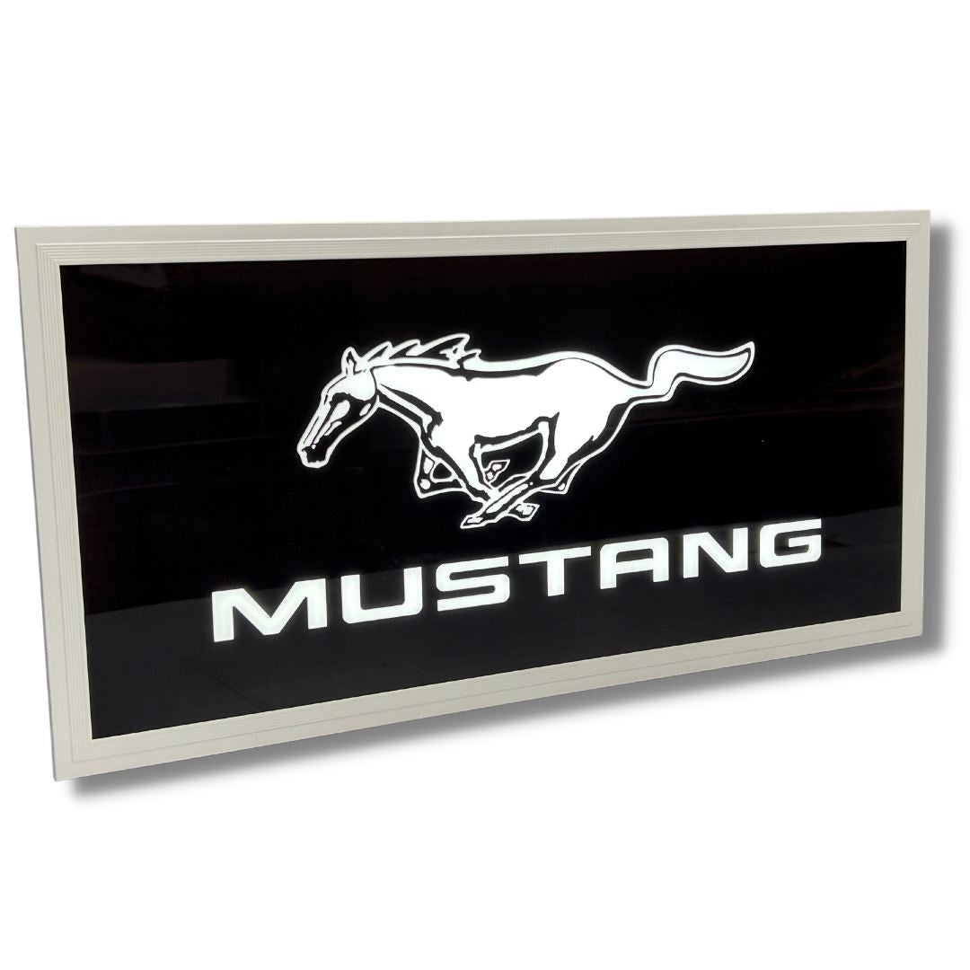 Light Up Mustang Sign Light Up Signs 