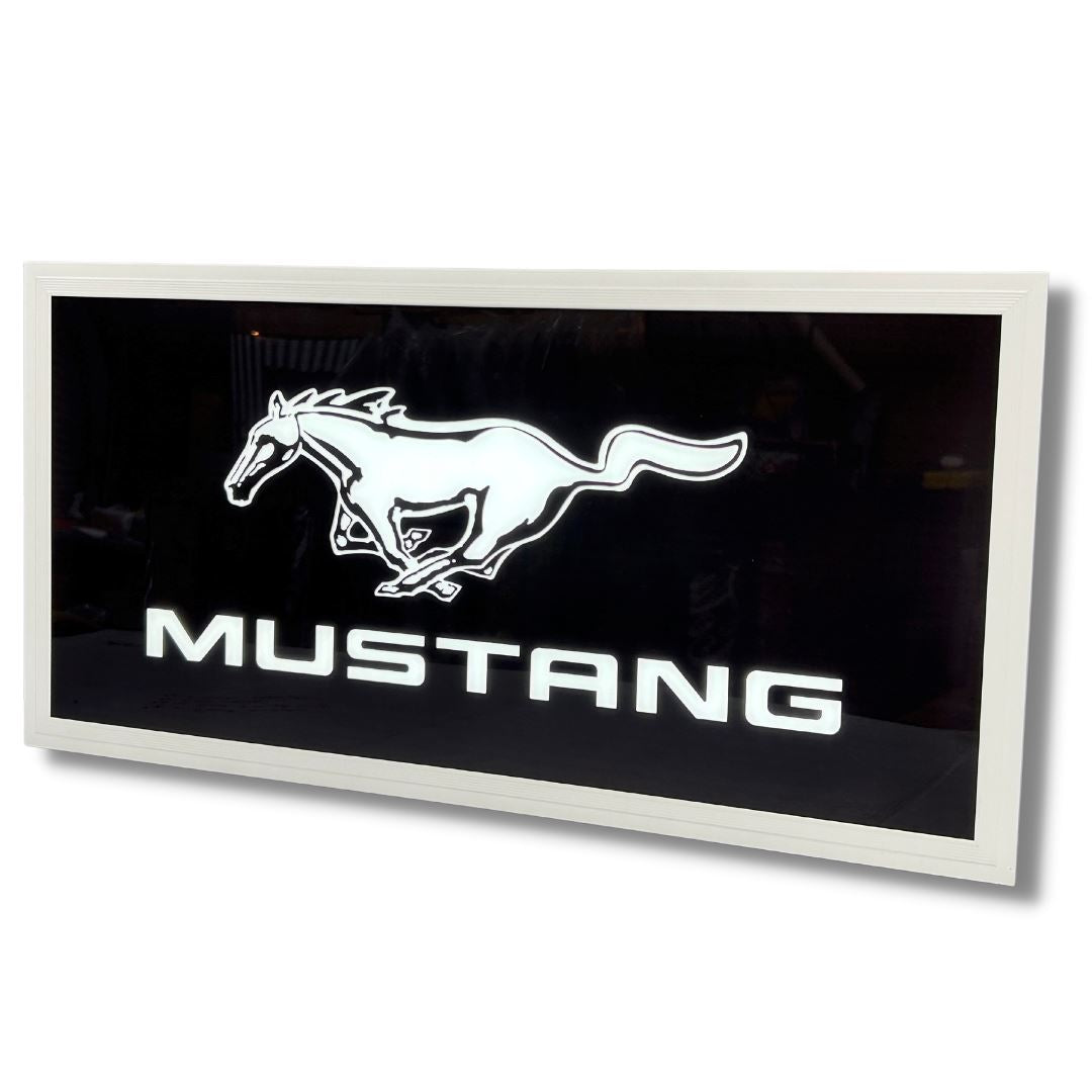 Light Up Mustang Sign Light Up Signs 