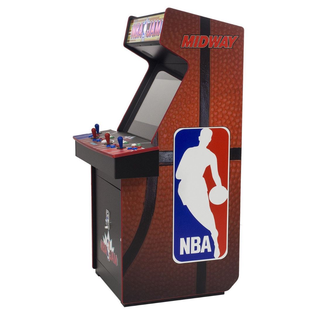 NBA Jam Deluxe Upright 4 Player Arcade Machine Arcade Machines 