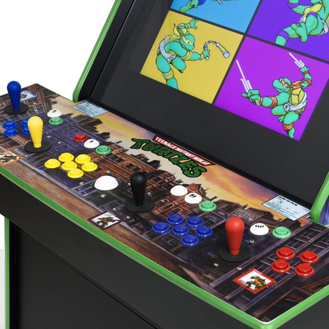 TMNT Teenage Mutant Ninja Turtles Deluxe Upright Arcade Machine Arcade Machines 