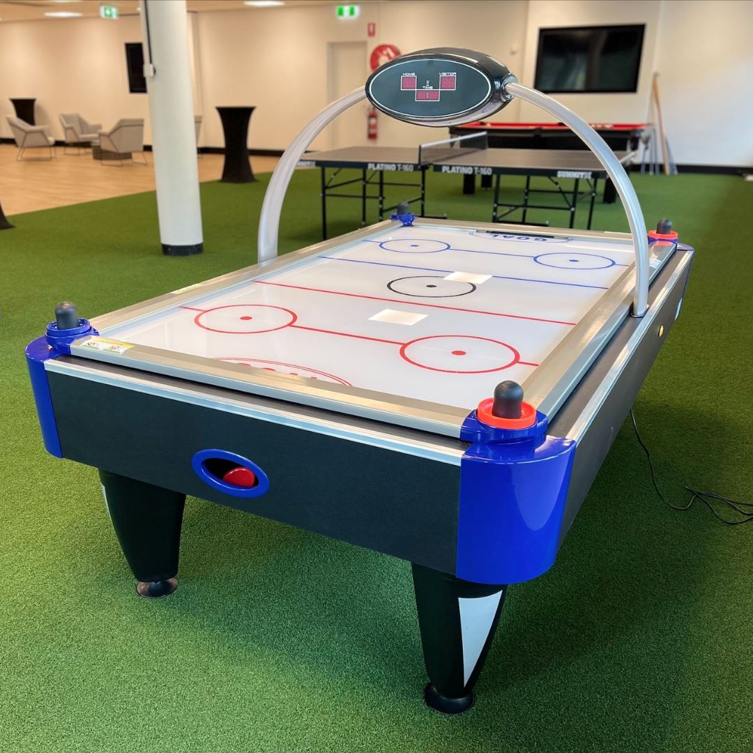 Premium Air Hockey Pro Games Table with Overhead Scoreboard Air Hockey 