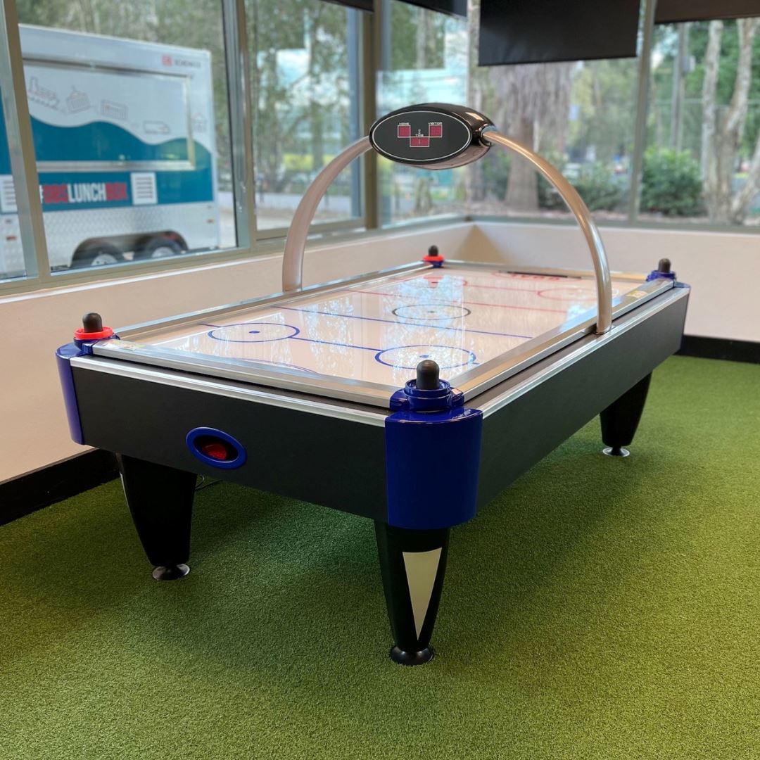 Premium Air Hockey Pro Games Table with Overhead Scoreboard Air Hockey 