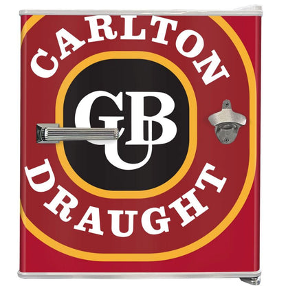 Carlton Draught Branded 46LT Retro Mini Bar Fridge Refrigerators 