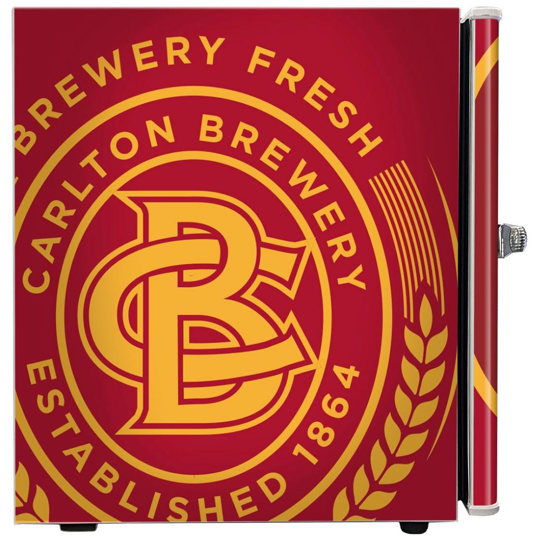 Carlton Draught Branded 46LT Retro Mini Bar Fridge Refrigerators 