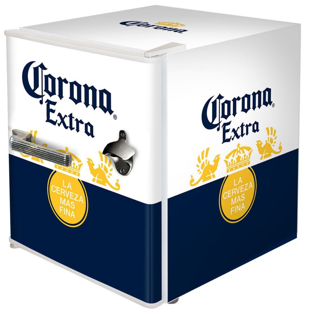 Corona Branded Mini Bar Fridge 46 Litre With Opener Refrigerators 