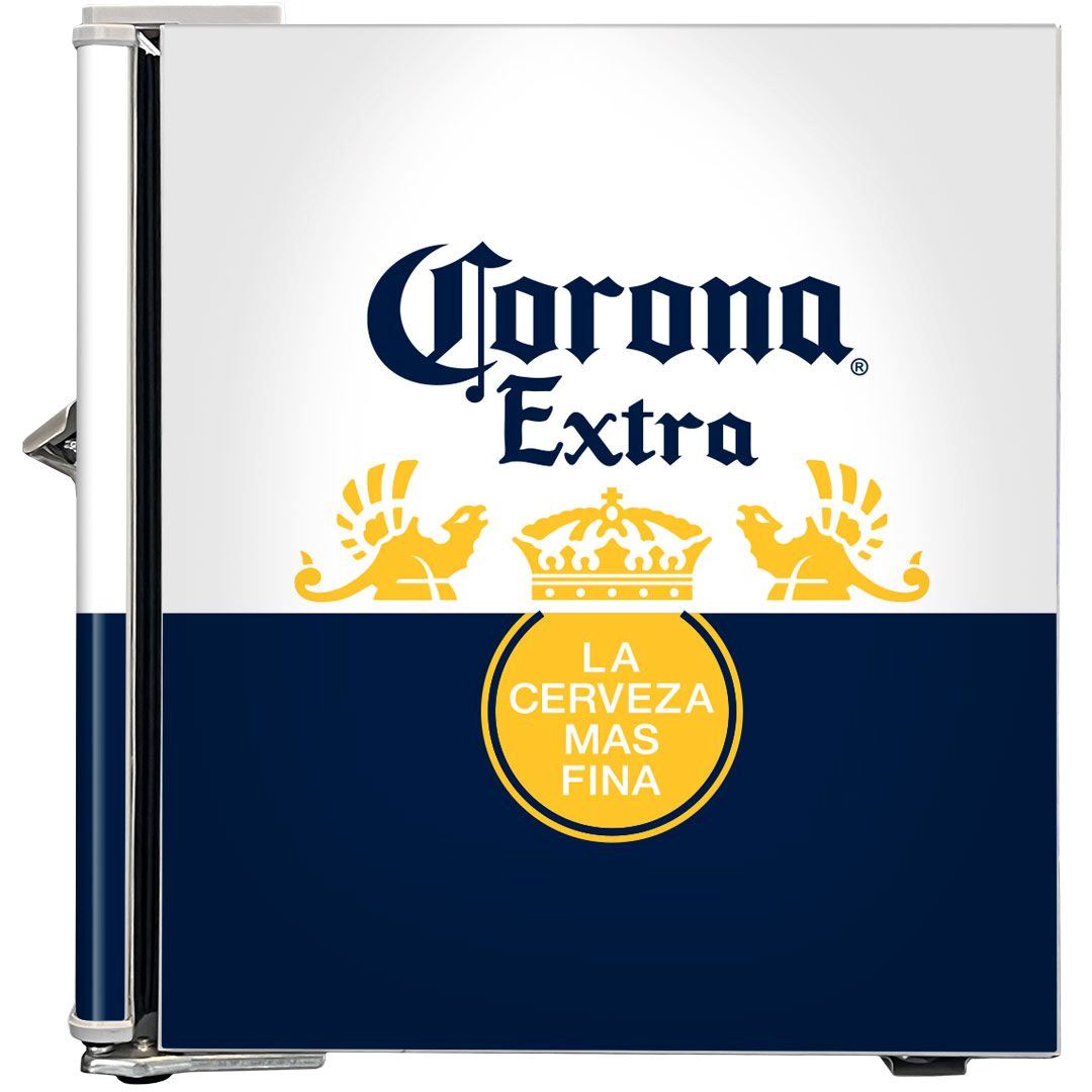 Corona Branded Mini Bar Fridge 46 Litre With Opener Refrigerators 