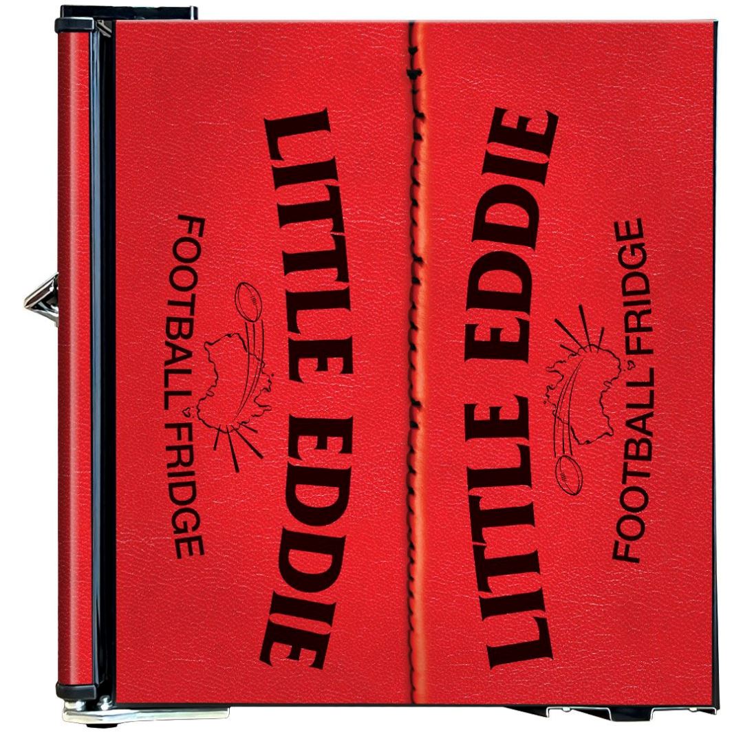 Footy Design Vintage Branded 46LT Mini Bar Fridge With Opener - Add Your Name Refrigerators 
