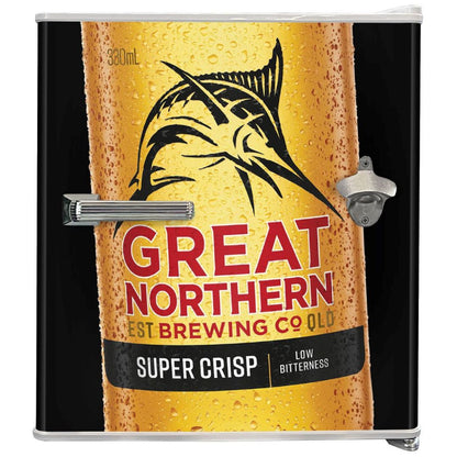 Great Northern Black 46LT Retro Mini Bar Fridge Refrigerators 
