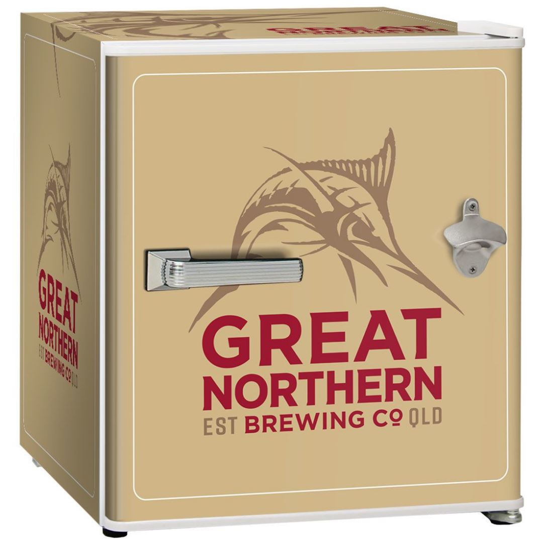 Great Northern Branded 46LT Retro Mini Bar Fridge Refrigerators 