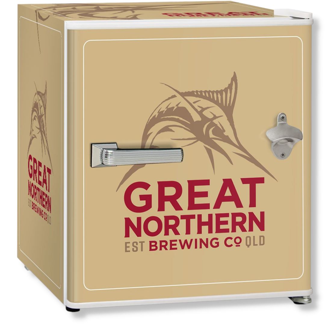 Great Northern Branded 46LT Retro Mini Bar Fridge Refrigerators 