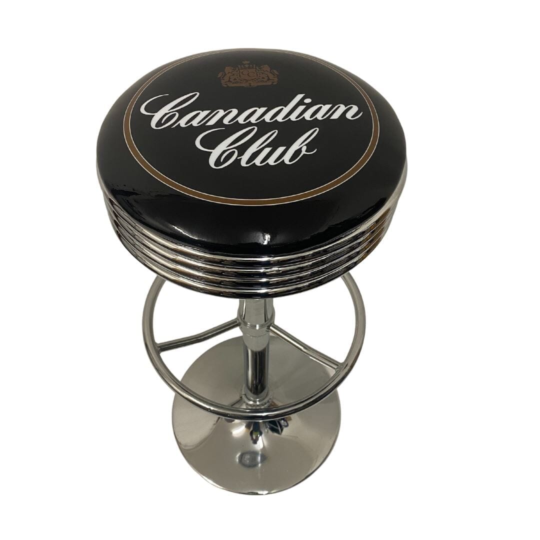 Canadian Club Retro Bar Stool Retro Bar Stools Chrome 