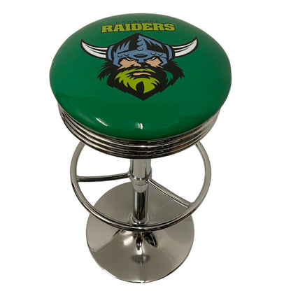 Canberra Raiders Premium Retro Bar Stool Retro Bar Stools 