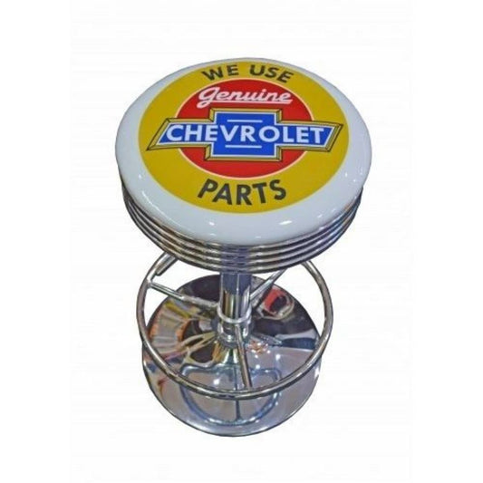 Chevrolet Chev Genuine Parts Premium Retro Bar Stool Retro Bar Stools 