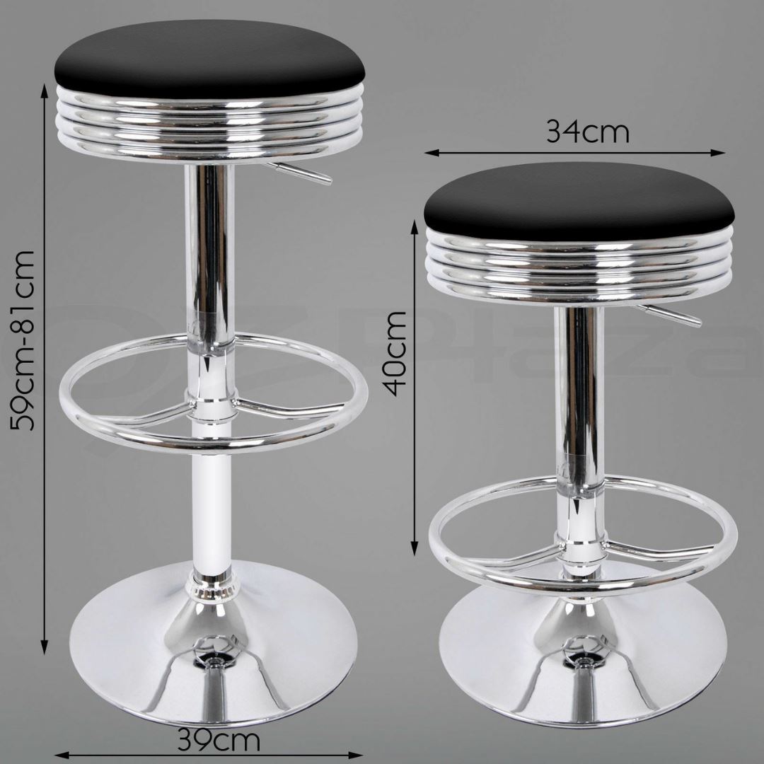 Ford Mustang Premium Retro Bar Stool Retro Bar Stools 