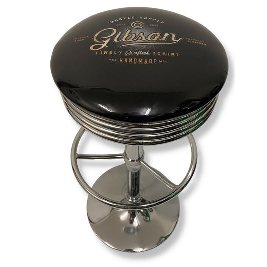 Gibson Guitar Retro Bar Stool Retro Bar Stools Chrome 