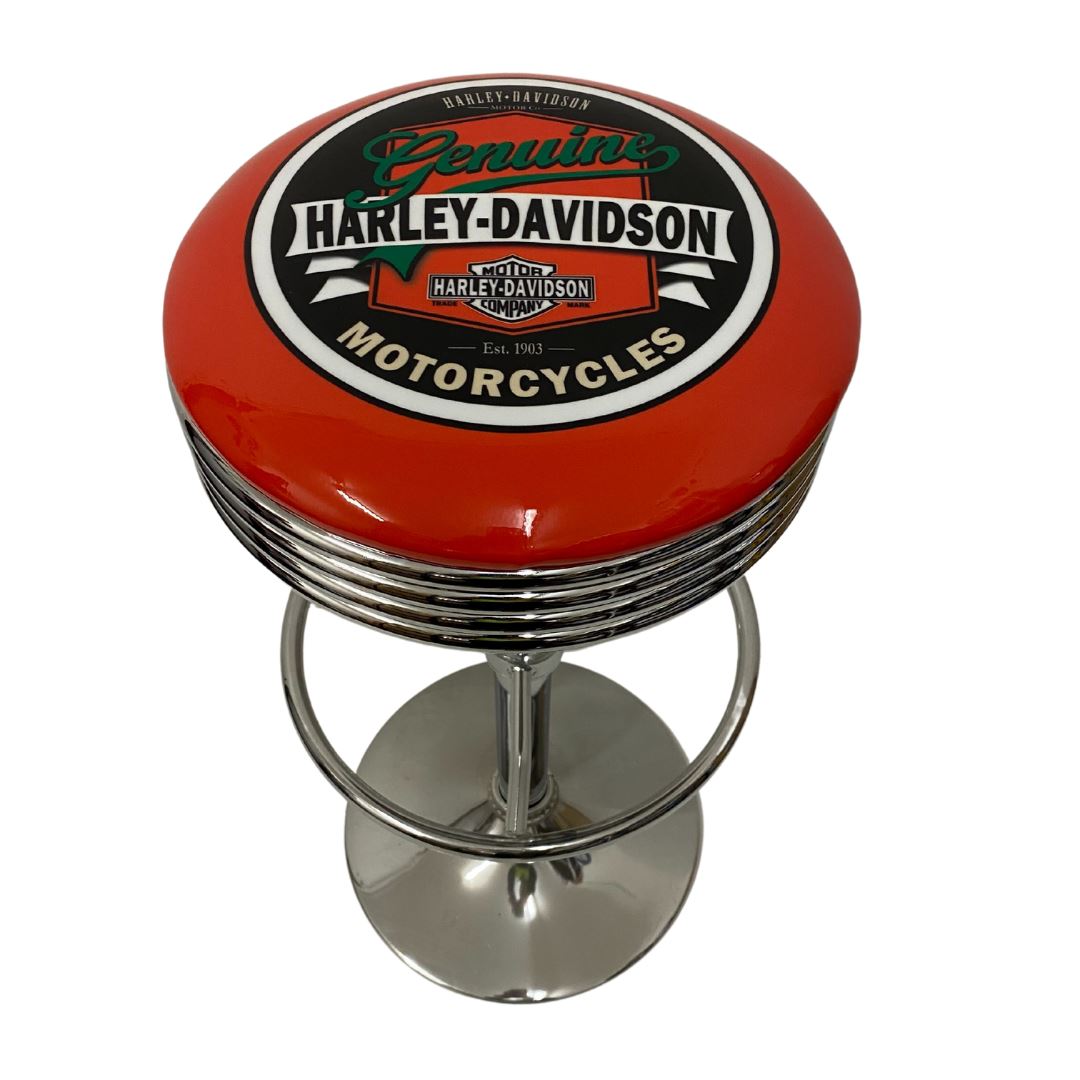 Harley Davidson Motorcycles 2021 Retro Bar Stool Retro Bar Stools 