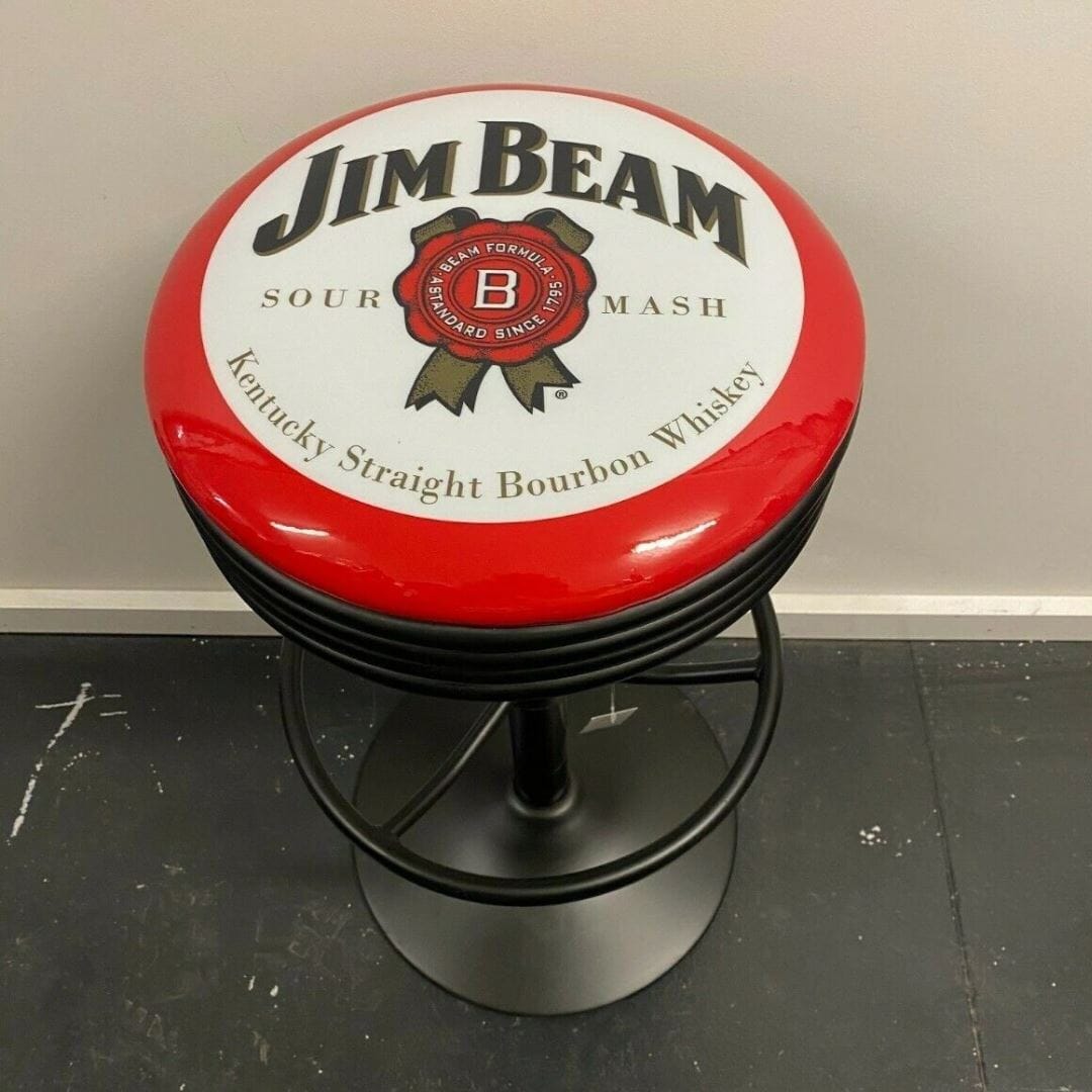 Jim Beam Retro Bar Stool Retro Bar Stools 