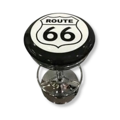 Route 66 Premium Retro Bar Stool Retro Bar Stools 