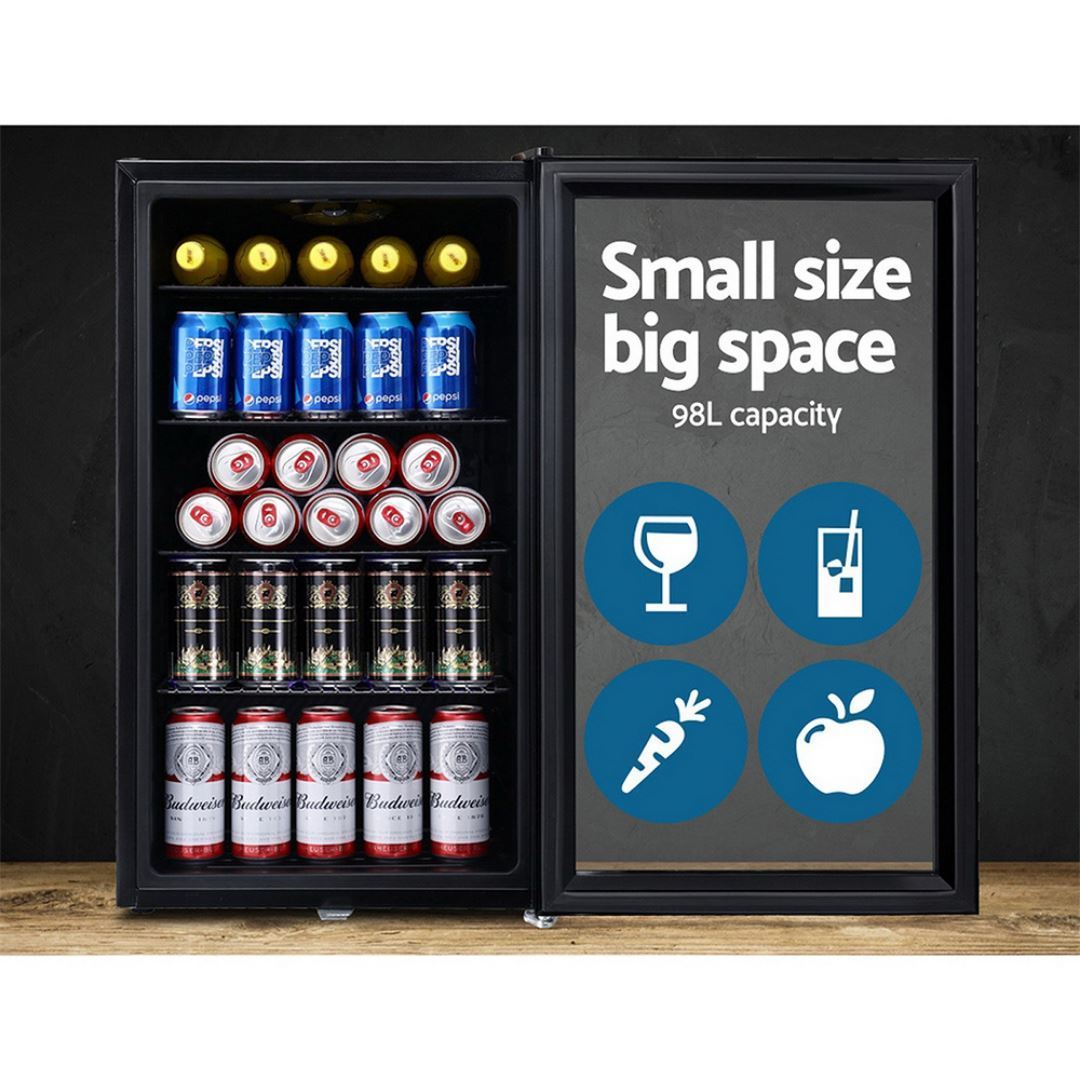 Akranes 98L Commercial Mini Bar Fridge Refrigerators 