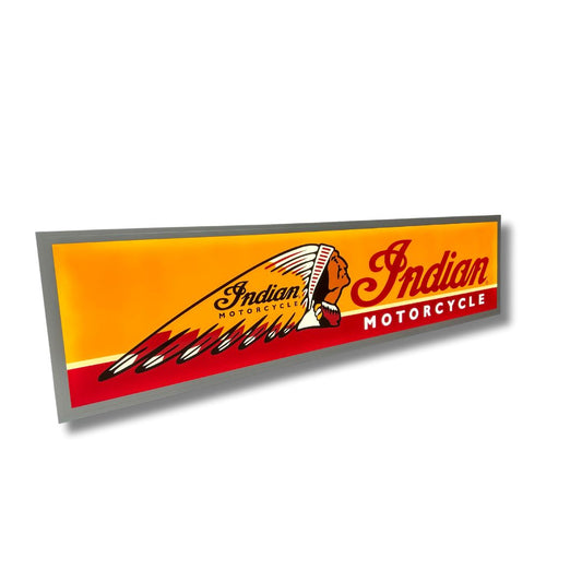 Indian Motor Cycle Light Up Sign 1200MM Light Up Signs 